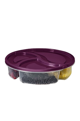 4 boîtes de conservation en plastique sans BPA 