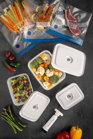 Ensemble de conservation pour aliments - 6 pièces