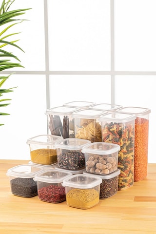 15 boîtes de conservation - 550 ml et 1750 ml