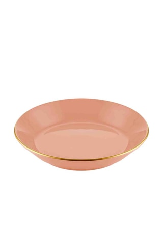 6 assiettes creuses en céramique 20 cm