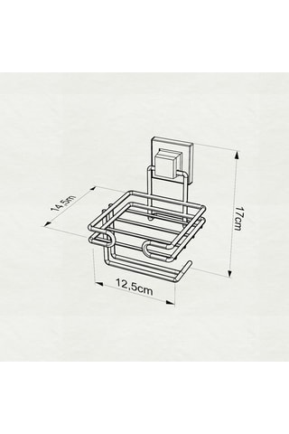 Porte-papier toilette Noir - Mioli Decor