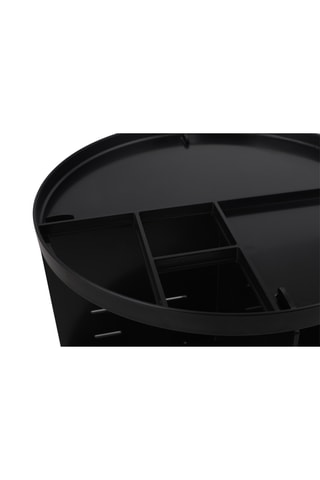 Organisateur de maquillage - 23 x 23 x 30,5 cm - Noir