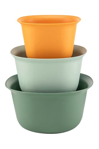 3 bols - 1800, 3000 et 4100 ml