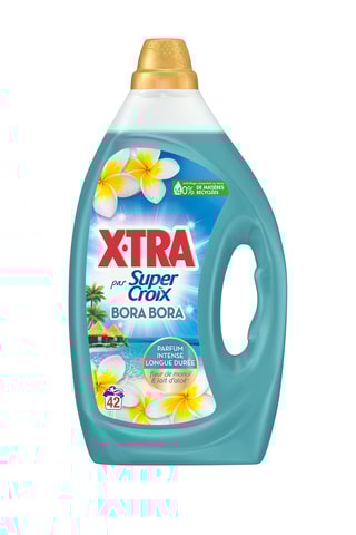 3 x Lessive Bora Bora Super Croix par XTra  - 42 lavages - 1,89 l
