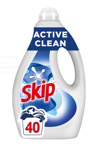 3 x Lessive liquide Skip Active Clean - 40 lavages