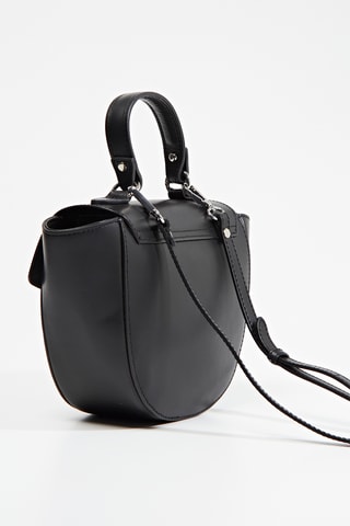 Sac à main en cuir Avoia - Noir