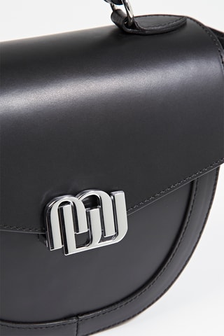 Sac à main en cuir Avoia - Noir