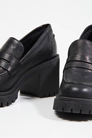 Mocassins en cuir Aliona - Noir