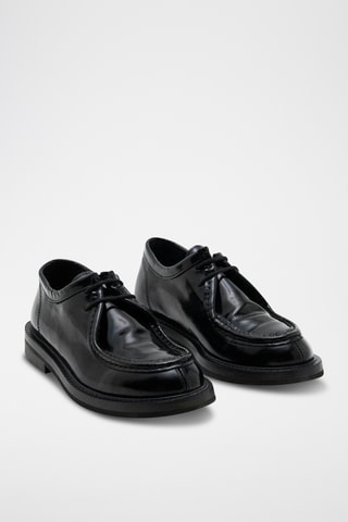 Derbys en cuir de veau Dimitri - Noir