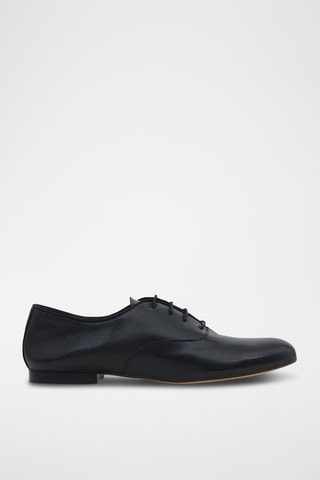 Richelieus en cuir - Noir