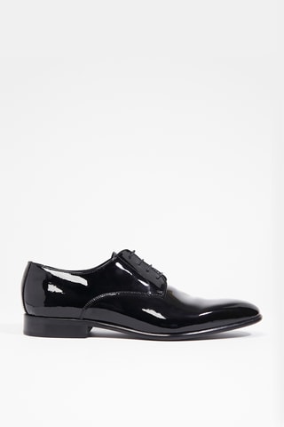 Richelieus en cuir verni Malumo - Noir