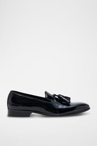 Mocassins en cuir de veau verni Markell - Noir