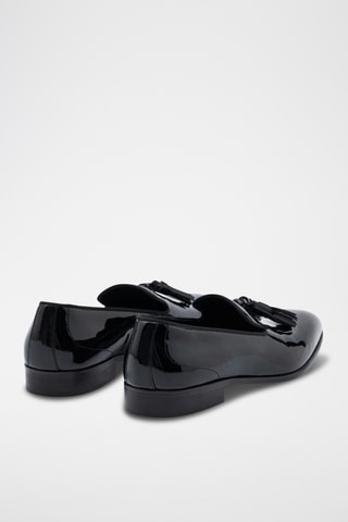 Mocassins en cuir de veau verni Markell - Noir