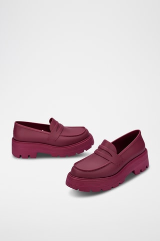 Mocassins plateformes Royal - Bordeaux