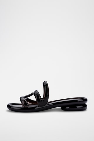 Mules à talons Jelly x Telfar - Noir