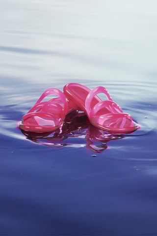 Mules à talons Jelly x Telfar - Rose