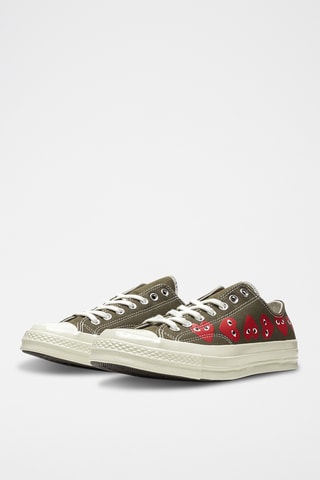 Sneakers Converse x Comme des Garçons PLAY Chuck 70 - Kaki