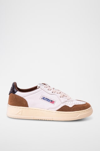 Baskets en cuir Medalist  - Blanc