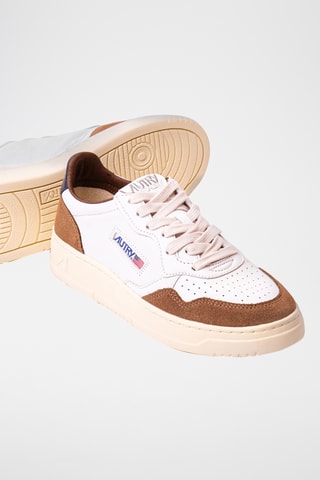 Baskets en cuir Medalist  - Blanc