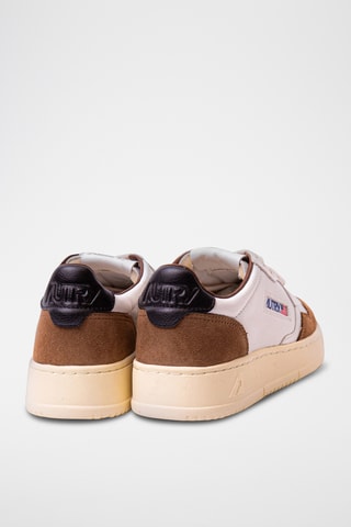 Baskets en cuir Medalist  - Blanc