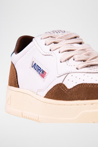 Baskets en cuir Medalist  - Blanc