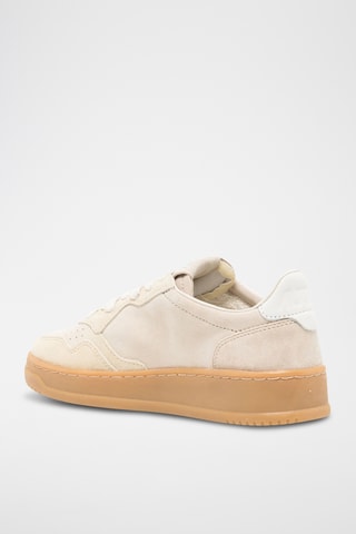 Baskets en nubuck Medalist - Écru