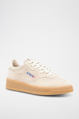 Baskets en nubuck Medalist - Écru