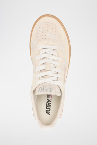 Baskets en nubuck Medalist - Écru