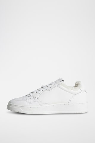 Baskets en cuir de chèvre Medalist - Blanc