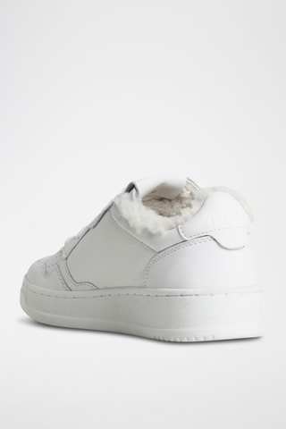 Baskets en cuir de chèvre Medalist - Blanc