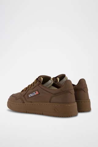 Baskets en cuir Medalist - Marron