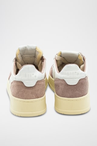 Baskets en cuir Medalist - Beige