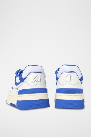 Baskets montantes en cuir CLC - Blanc
