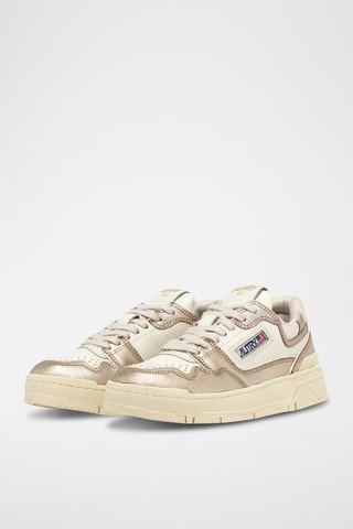 Baskets en cuir CLC - Beige