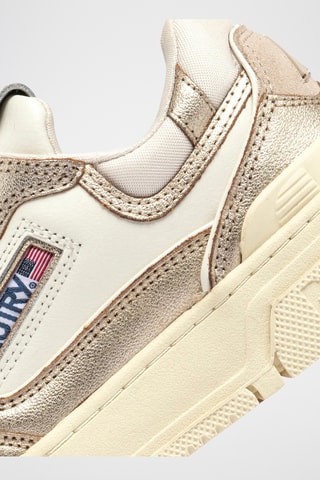 Baskets en cuir CLC - Beige