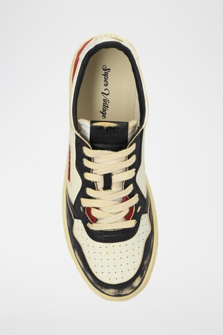 Baskets en cuir  - Blanc