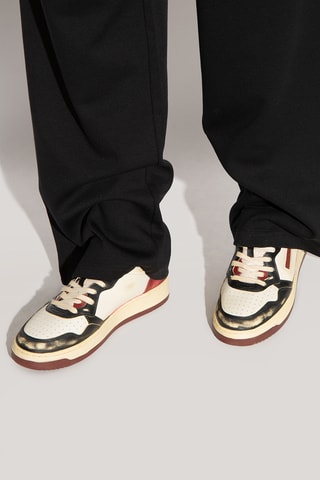 Baskets en cuir  - Blanc
