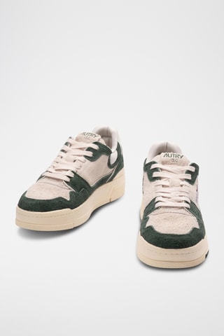 Baskets en nubuck CLC - Vert