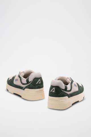 Baskets en nubuck CLC - Vert