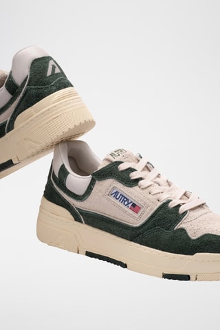 Baskets en nubuck CLC - Vert