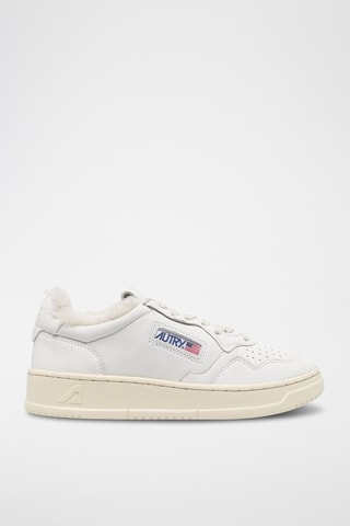 Baskets en cuir Medalist  - Blanc