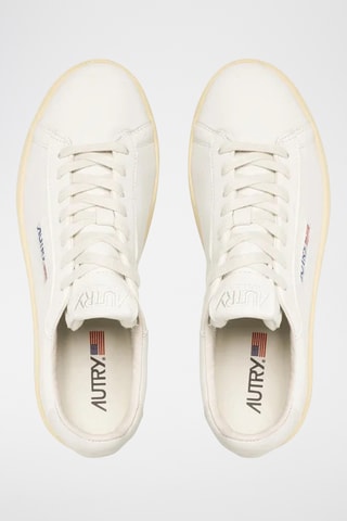 Baskets en cuir Dallas - Blanc