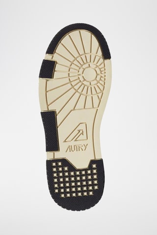 Baskets en cuir CLC - Blanc et noir
