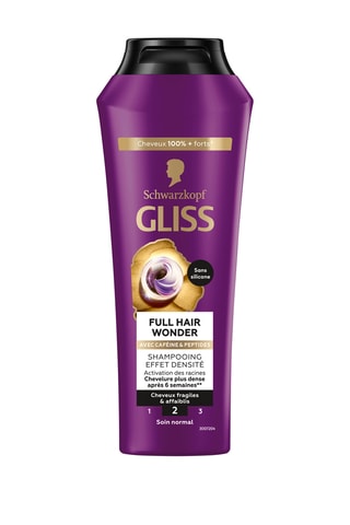 5 x Shampoing Gliss Effet Densité Schwarzkopf - 250 ml