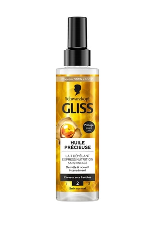 4 x Lait démêlant Express Huile Précieuse Gliss Schwarzkopf - 200 ml