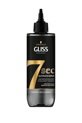 3 x Soin réparateur 7sec SOS Ultimate Repair Gliss Schwarzkopf - Cheveux secs et abimés - 200 ml