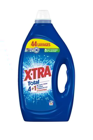 3 x Lessive Total 4+1 XTra - 44 lavages - 1,98 l