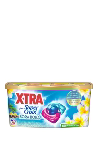 3 x 28 doses de lessive Bora Bora Super Croix par XTra