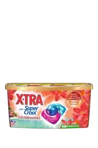 3 x 28 doses de lessive Iles Grenadines Super Croix par XTra