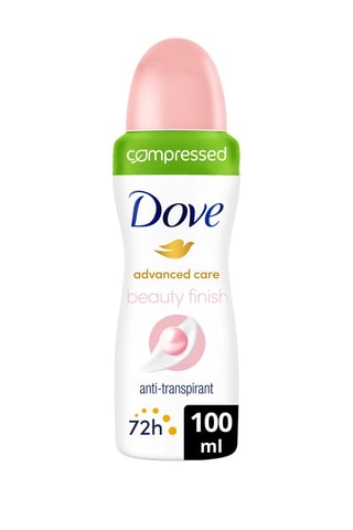 4 x Déodorant Advanced Care Spray Beauty Finish Dove - 100 ml